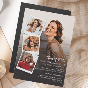 Convite Magnético Graduação 2025 Fotos Formando Open House