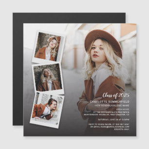 Convite Magnético Graduação 2025 Fotos Open House Party