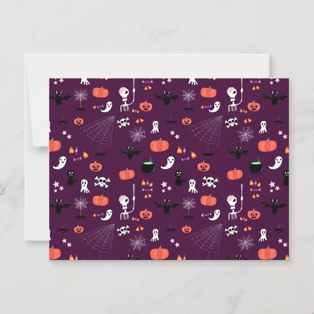 Convite Magnético Halloween (Frente)