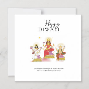 Convite Magnético Happy Dwali