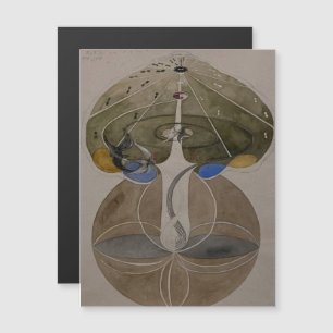 Convite Magnético Hilma Af Klint, Árvore Do Conhecimento N.º 2, Abst