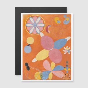 Convite Magnético Hilma Af Klint, Os Dez Maiores No4, Abstrato Art
