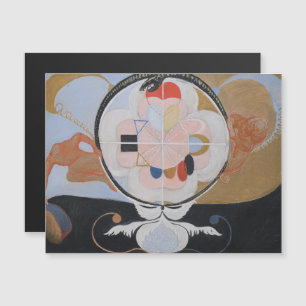 Convite Magnético Hilma Af Klint, The Evolution No.13, Abstrato Art