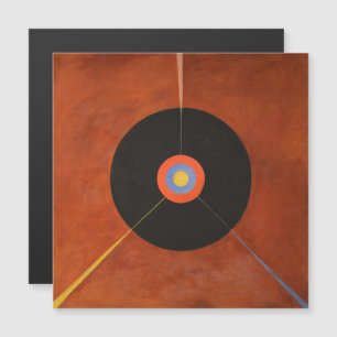 Convite Magnético Hilma Af Klint, The Swan No.18, Abstrato Art