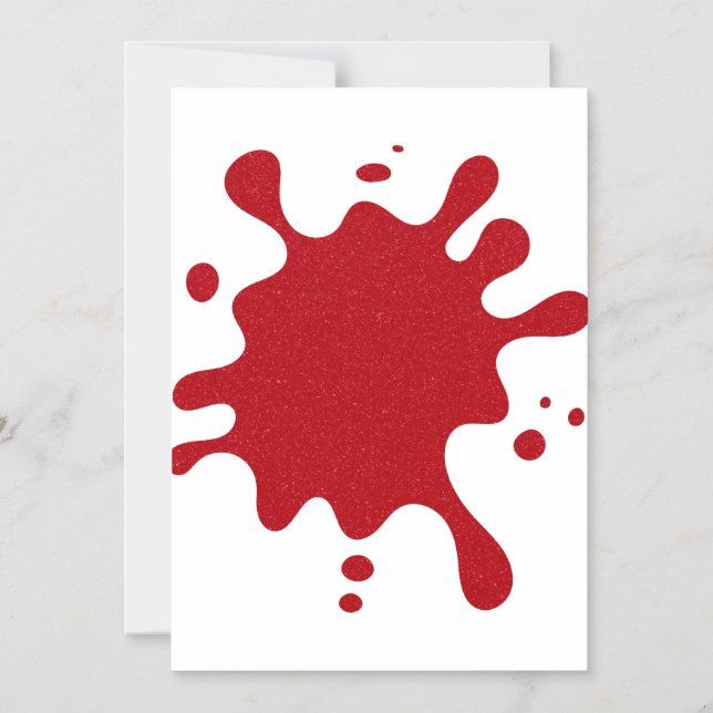 Convite Magnético Ímã com Brilho Branco e Tomate Vermelho (Personali (Frente)
