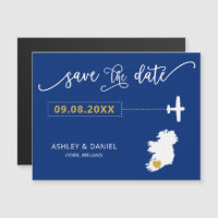 Ireland Wedding Save the Date Card, Map