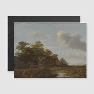 Convite Magnético Jan Vermeer van Haarlem, Paisagem com uma Fazenda