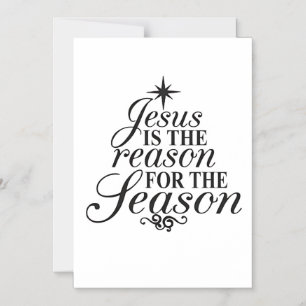 Convite Magnético Jesus É A Razão Do Natal Da Época