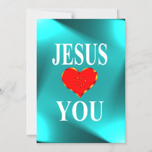 Convite Magnético Jesus te ama