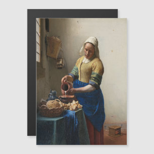 Convite Magnético Johannes Vermeer, A Milkmaid
