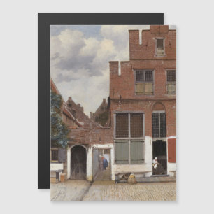 Convite Magnético Johannes Vermeer, Visão Das Casas Em Delft