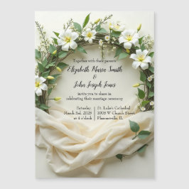Convite Magnético Lily Bridal Wreath