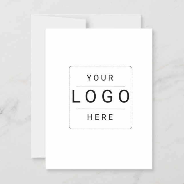 Convite Magnético Logotipo Personalizado (Frente)