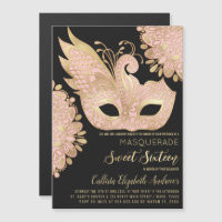 Máscara bonito, cor-de-rosa, Mascarada preto, doce