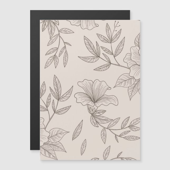 Convite Magnético Melhor tamanho: 5"x7" (Frente/Verso)