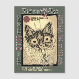 Convite magnético MEWWY X-MAS