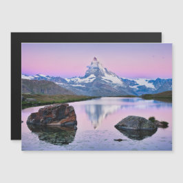Convite Magnético Montanha Matterhorn em Zermatt, Suiça