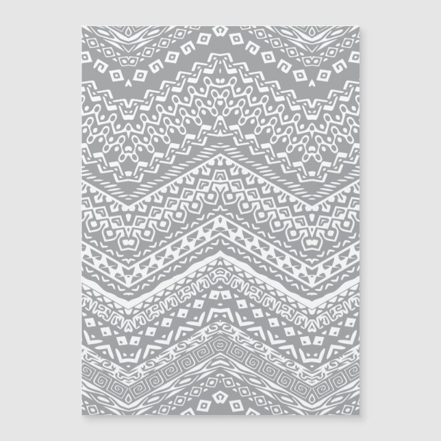Convite Magnético Motifs Étnicos 6 (Frente)