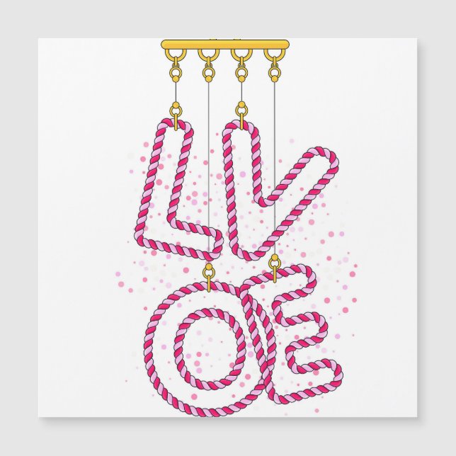 CONVITE MAGNÉTICO N A M O R (Frente)