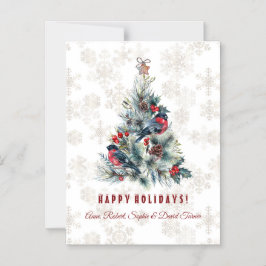 Convite Magnético Natal - Feriado de Berries Deseja Monograma