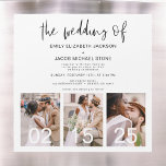 Convite Magnético O Casamento de Simples Minimalista<br><div class="desc">Elevem seus anúncios de casamento com o Simples Convite Magnético "Casamento de Minimalista". Esta design inovadora e quic combina o minimalismo moderno com a praticidade de um suporte magnético, criando uma manutenção na moda para seus convidados. A simplicidade do design adiciona um toque de sofisticação aos seus convites, enquanto a...</div>