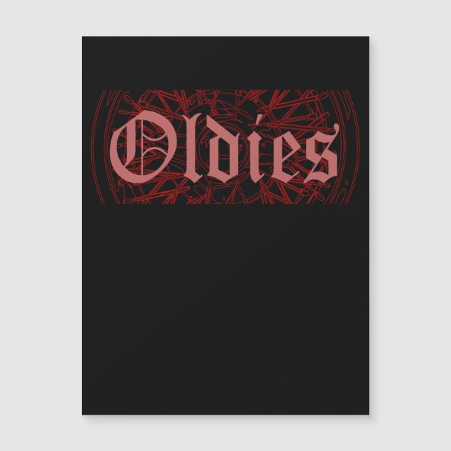 Convite Magnético Olhares Antigos Da Escola De Bowrider Rim (Frente)