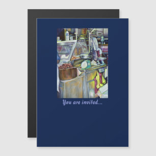 Convite Magnético Onde está o Curry Cabeça de Peixe? Singapura