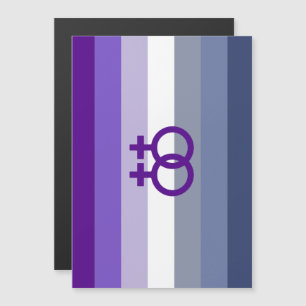 Convite Magnético Orgulho WLW de amor lésbico