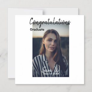 Convite Magnético Parabéns turma de adicionar ano nome escola faculd