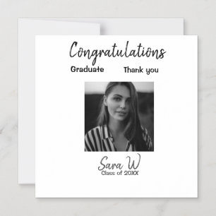 Convite Magnético Parabéns turma de adicionar ano nome escola faculd