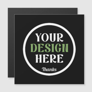 Convite Magnético personalizado, único, elegante e minimalista hersh