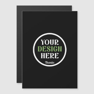 Convite Magnético personalizado, único, elegante e minimalista hersh