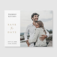 Personalizar Moderno Simples Salve o Magneta de Fo