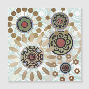 Convite Magnético Placa Magnet Mah Jongg Starburst Pontos