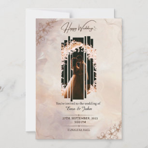 Convite Magnético Placa magnética, tamanho: 5" x 7", envelopes: bran