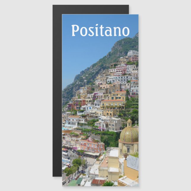 Convite Magnético Positano, Itália (Frente/Verso)