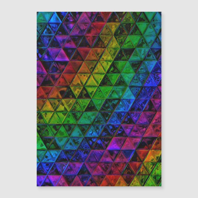 Convite Magnético Pride Glass (Frente)