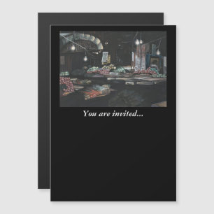 Convite Magnético Produtos de uma Colheita Enfrentada, Jerusalém