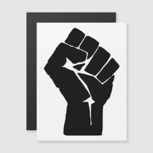 Convite Magnético Punho, Rebelde, Motim, Resistência, Estilo Comunis