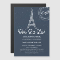 Quinceañera de Marinho único e torre Eiffel Dourad