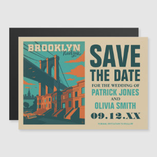 Convite Magnético Reserve a Data Brooklyn, NY