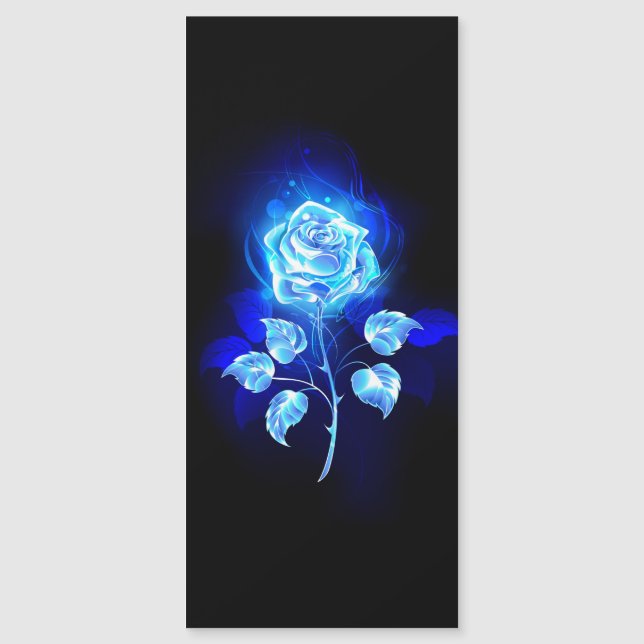 Convite Magnético Rosa Azul Ardente (Frente)