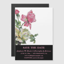 Rosas em Aquarela Salva a Data c/ Site