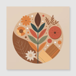 Convite Magnético Rustic Charm