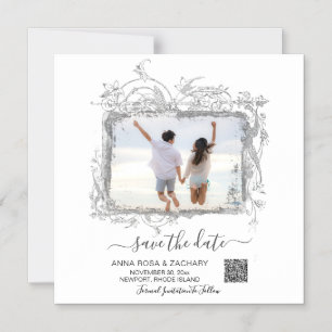 Convite Magnético *~* SALVAR DATA - Código QR Site AR6 Casamento
