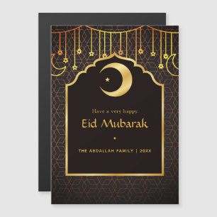 Convite Magnético Saudação de Eid Mubarak