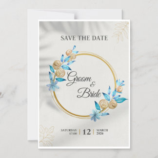 Convite Magnético save the date greetings