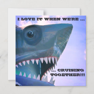 CONVITE MAGNÉTICO SHARK CRUISE DOOR MAGNET