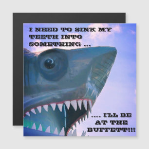 CONVITE MAGNÉTICO SHARK CRUISE DOOR MAGNET
