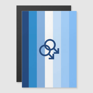 Convite Magnético Sinalizador do Orgulho Mmasculino do Gay MLM